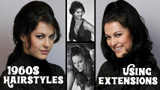 Two Claudia Cardinale Inspired 1960s Hair Tutorial ⎢ VINTAGE TIPS amp TRICKS [upl. by Emmalynn]