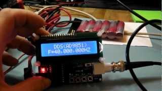 AD9851 DDS Signal Generator  Review and Test [upl. by Eterg]