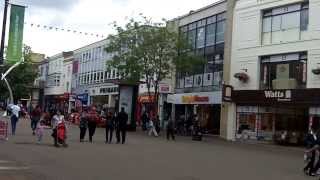 Town Centre and Shops Northampton [upl. by Chelsae504]