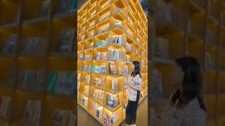 The Largest BookstoreLibrary in Malaysia shortsbeta shorts shortvideo bookxcess bookworm [upl. by Okir]