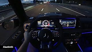 THE MERCEDES AMG G63 G WAGON 2024 TEST DRIVE [upl. by Gurl]