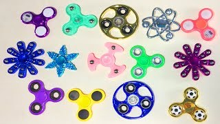 Huge Fidget Spinner Collection Fidget Spinner Compilation Fidget Spinner Unboxing [upl. by Lita221]