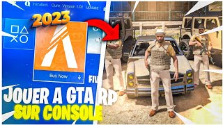 COMMENT JOUER À GTA5 RP PS4PS5 EN 2023 [upl. by Seely834]