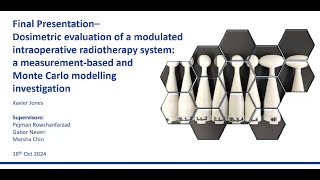 Dosimetric evaluation of a modulated intraoperative radiotherapy system [upl. by Airahs]