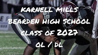 Karnell Mills Freshman Year Football Highlights [upl. by Wolpert]