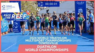 Race Highlights  2024 World Duathlon Championships  Elite amp U23 Womens Race [upl. by Margarita]