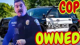 quotILL ARREST YOUquot MORON COP DESTROYED [upl. by Drummond588]