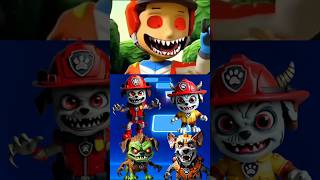 Paw Patrol Transformation Scary Ryder vs Marshall Exe x Coffin Dance shorts trending tileshop [upl. by Hutchings]