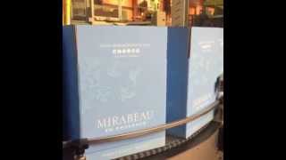 Bottling the new vintage of Mirabeau Rosé  in 15 seconds [upl. by Arit280]