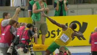 Usain Bolt  958 Sec New World Record In Berlin 2009 [upl. by Seraphim54]