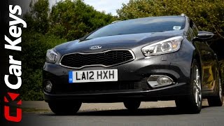 Kia Ceed Sportswagon 2013 review  Car Keys [upl. by Haldeman577]