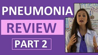 Pneumonia Treatment Nursing Interventions Antibiotics Medication  NCLEX Respiratory Part 2 [upl. by Clardy]