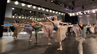 The Royal Ballet rehearse Giselle WorldBalletDay 2021 [upl. by Acimahs]