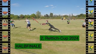 Jugger Basilisken Basel gegen Fondue Front  HALBFINALE 2 RettichCup 2024 Jugger MULTICAM [upl. by Hameerak]