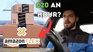 I Tried Amazon Flex UK As A Side Hustle worth it [upl. by Eetnahc576]