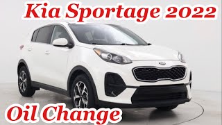 Kia Sportage 2022 OIL CHANGE kia kiasportage2022 [upl. by Ivory]