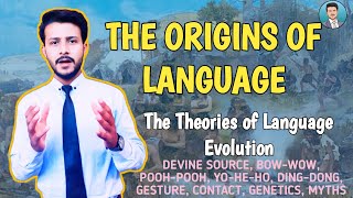 Origins of Language  The Theories of Language Evolution in UrduHindi  Language History [upl. by Luana]