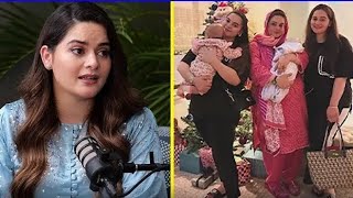 Actress Aiman Khan Advised Minal About Motherhood Pregnancy Diaries  Minal Khan viralvideo [upl. by Labaw2]