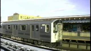 The R110 A New Tech Train  233 St 1995 [upl. by Halak]