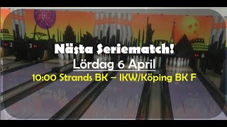 Live stram seriematch bowling Hudiksvall [upl. by Attem907]