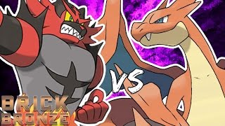 Pokemon Brick Bronze PVP  HOW GOOD IS INCINEROAR [upl. by Submuloc]