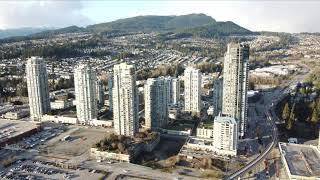 Coquitlam BC Canada Aerial View [upl. by Avert152]