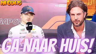 Renze Klamer ‘Max Verstappen stuur ik van tafel als hij zo doet’ [upl. by Ahsito]