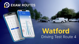 Watford Driving Test Route 4 [upl. by Ruder]