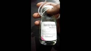 mannitol injection  mannitol injection uses in hindi [upl. by Nylloh]