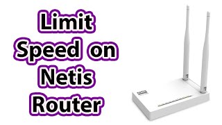 How to Limit Wifi Speed on Netis Router  Bandwidth Control  Netis Router Tutorial [upl. by Jessalin]