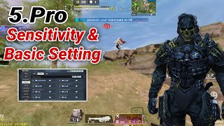 Pro Sensitivity Settings in CODMUpdated Sensitivity amp Basic SettingsAK47 No Recoil Long RangeFast [upl. by Yhtak]