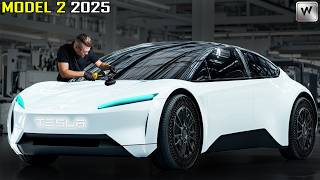 2025 Tesla Model 2 Elon Musk Announces HUGE Updates To Know The GameChanging EV Details [upl. by Phionna33]