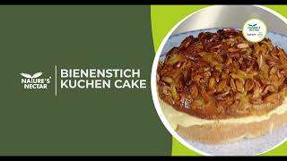 Seasonal Recipes by TagTaste  Recipe 5  Bienenstich kuchen Bee Sting Cake [upl. by Asiulana]