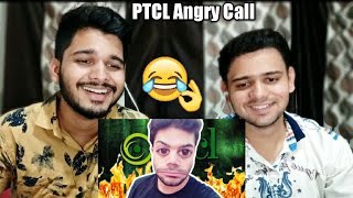 PTCL Angry Call  Ducky Bhai  Indian Reaction [upl. by Inatsed]