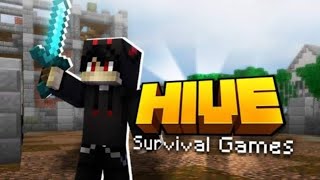 I play survival game in The Hive Server [upl. by Needan]