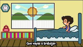 Canción del día y la noche  Video para niños de preescolar [upl. by Patti859]