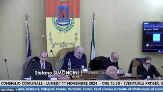 Comune di Osimo Convocazione 11 novembre 2024 [upl. by Vito599]