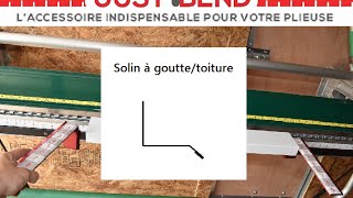 Comment plier un solin à goutte [upl. by Diver]