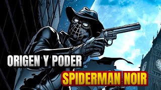 ORIGEN Y PODER DE SPIDERMAN NOIR  THE GOD ANTI VENOM [upl. by Aikcir]