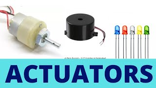 What is an actuator how it works and the types of actuators  simple explanation [upl. by Delphina]