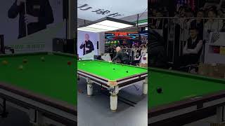 Watching John Higgins play snooker up close  2024 Hangzhou Billiards Exhibition [upl. by Ekenna]