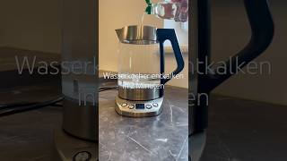 Wasserkocher entkalken in 2 Minuten 🤭🫧 cleanwithme putzmotivation cleaningtips [upl. by Siravat]