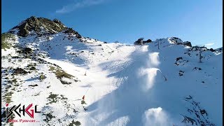 Snowupdate Drohne Skigebiet IschglSamnaun November 2018 [upl. by Kimitri624]