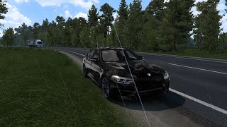 ETS2 car mod review Bmw G30 M5 [upl. by Ahsenik138]