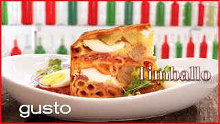 Timballo  The ULTIMATE Lasagna Recipe [upl. by Hanschen537]