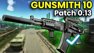 Gunsmith Part 10 AK105 Patch 013 Guide  Escape From Tarkov [upl. by Chapin780]