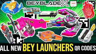 COMPLETE NEW LAUNCHERS QR CODES  Beyblade X App All NEW Qr Codes [upl. by Sholom]