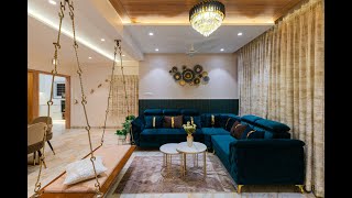 Premium 3BHK Interior Design  Pune  Interior Design By MitRa Architects [upl. by Anerbes]