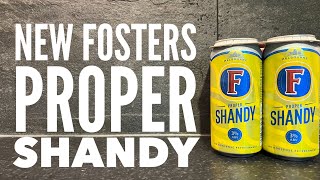 Fosters Shandy Review  Fosters Proper Shandy Review [upl. by Penoyer]