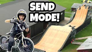 New BMX Tricks In USA FREESTYLE BMX Competition SEND MODE ON [upl. by Auqeenwahs109]